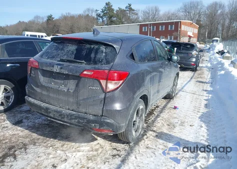 2018 Honda Hr-V Ex from USA, damaged, VIN 3CZRU6H57JM711766
